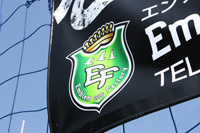 横断幕　エンブレム　サッカー　応援
