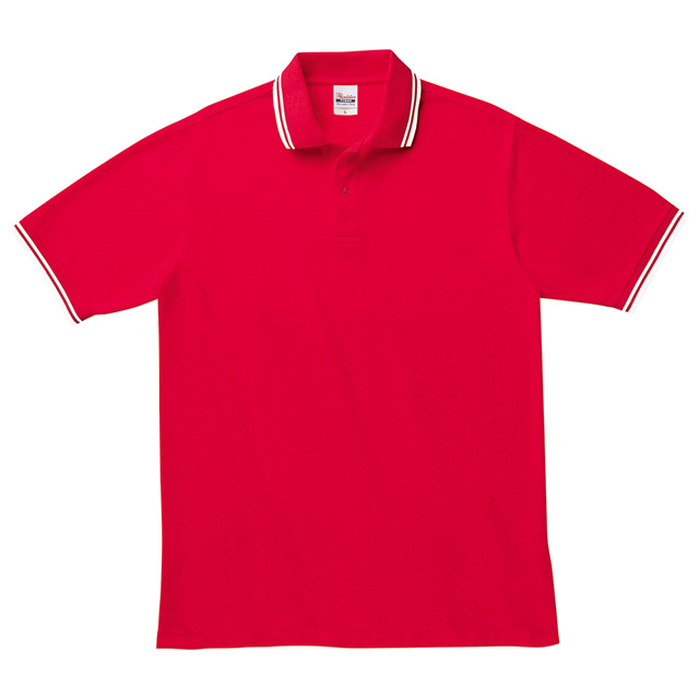 00191-BLP 5.8オンス ベーシックラインポロシャツ