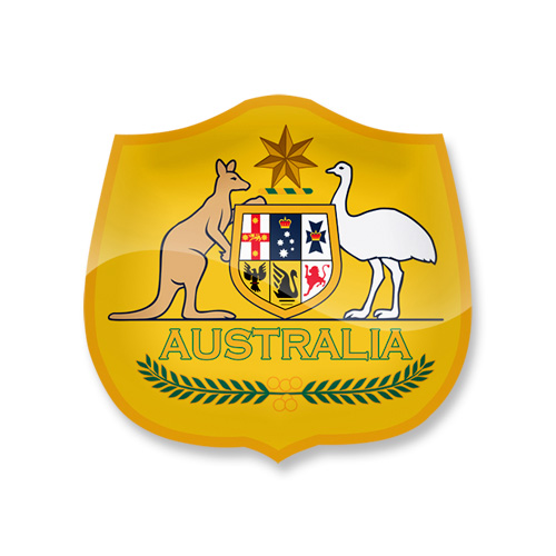 オーストラリア代表 サッカーエンブレム
